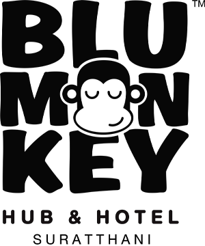 Blu Monkey Hub & Hotel Suratthani Logo